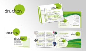 Corporate-Design für die FIrma "druckerpunkt"