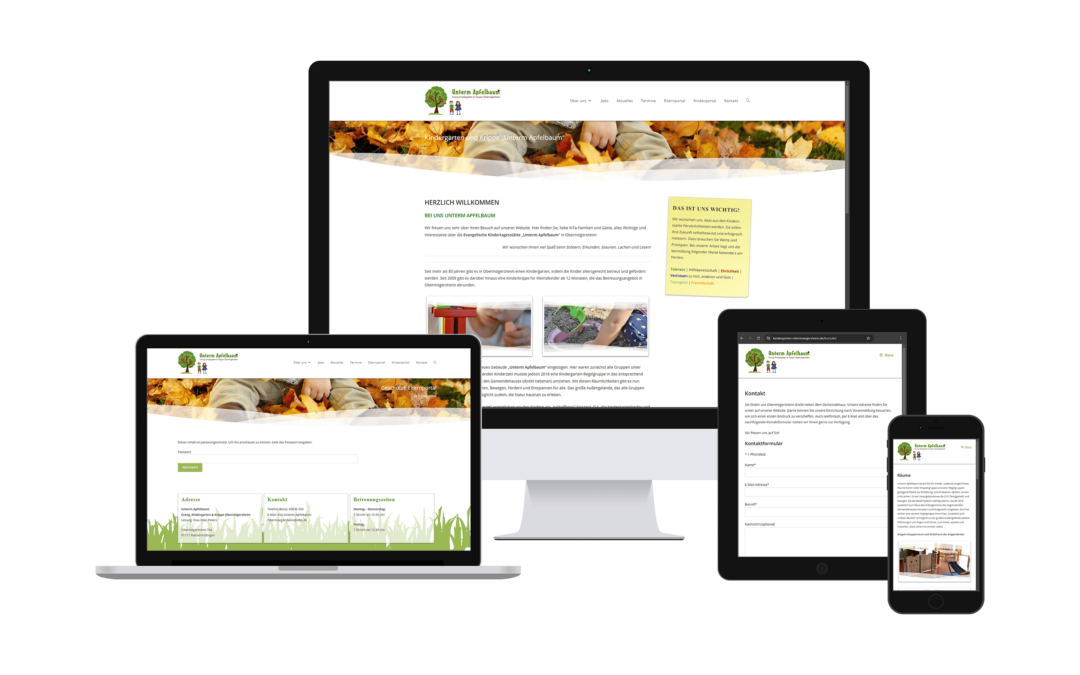 Website „Unterm Apfelbaum“ Obermögersheim