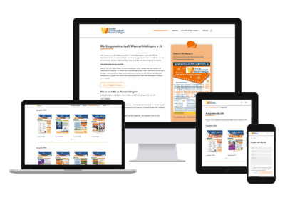 Website der Werbegemeinschaft Wassertrüdingen e.V.