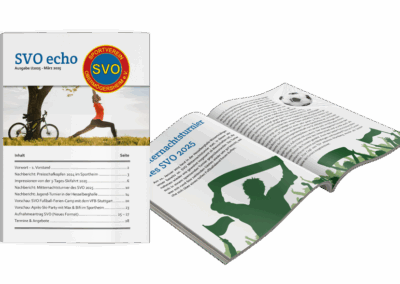 Vereinsmagazin „SVO echo“